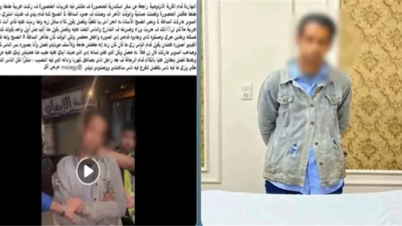 عامل خردة يتحرش بسيدة في شوارع الدقهلية والأمن يتدخل 