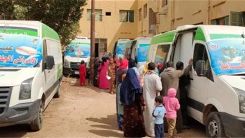 غدًا.. انطلاق قافلة طبية مجانية بقرية الجرنوس ببني مزار بالمنيا