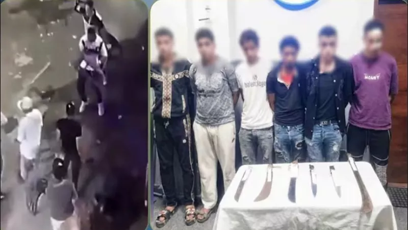 خلاف علي مكان البيع.. مشاجرة بالأسلحة البيضاء بين بائعي شاي بالإسكندرية