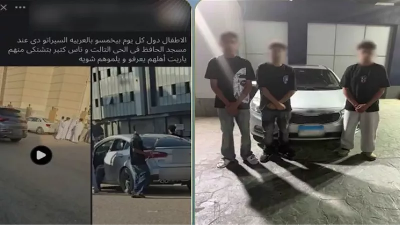 ضبط قائد سيارة واثنين من مرافقيه بعد أداء حركات استعراضية خطرة بالمقطم