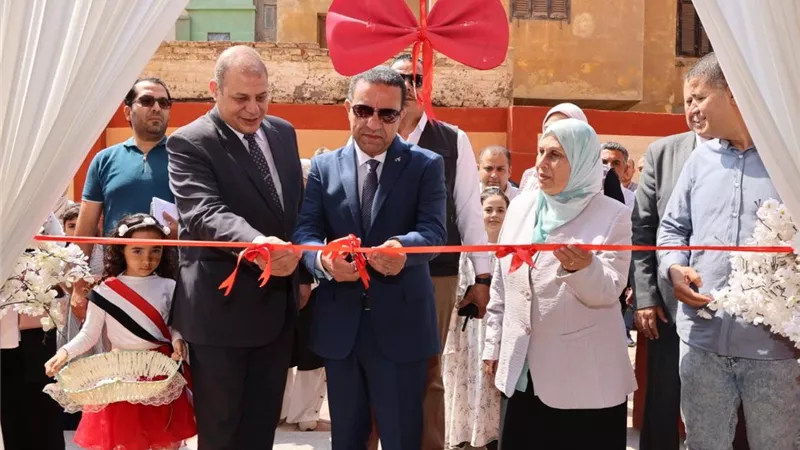 تزامنًا مع عيدها القومي الـ120.. محافظ المنوفية يفتتح مشروعات تعليمية بـ 50 مليون جنيه