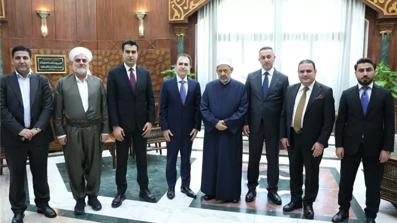 شيخ الأزهر: العلاقات التاريخية مع العراق راسخة والتعاون مع كردستان يشهد تطورًا مستمرًا