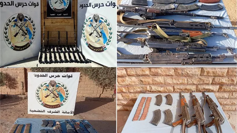 بمضبوطات 40 مليار جنيه.. قوات حرس الحدود تواصل جهودها المكثفة على كافة الاتجاهات الاستراتيجية للدولة 