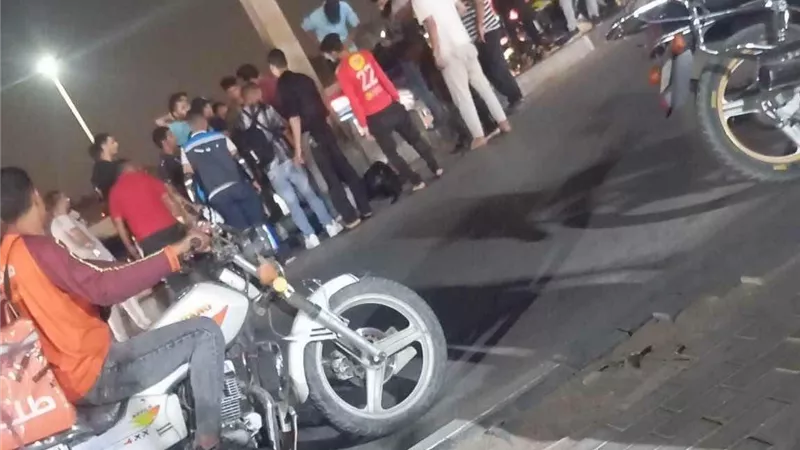 مصرع شابين إثر اصطدام دراجة نارية بحاجز خرساني على محور حسب الله الكفراوي بالقاهرة