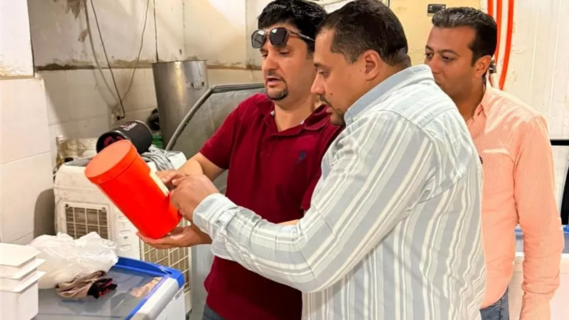 ضبط مصنع عصائر وآيس كريم «بير سلم» يعمل دون ترخيص في الفيوم