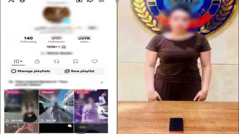 ضبط صانعة محتوى لنشرها مقاطع رقص خادشة للحياء بالجيزة 