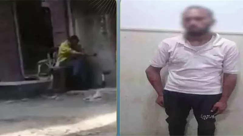 بعد تداول فيديو.. ضبط عاطل يتعاطى الهيروين أسفل أحد المنازل بالدقهلية