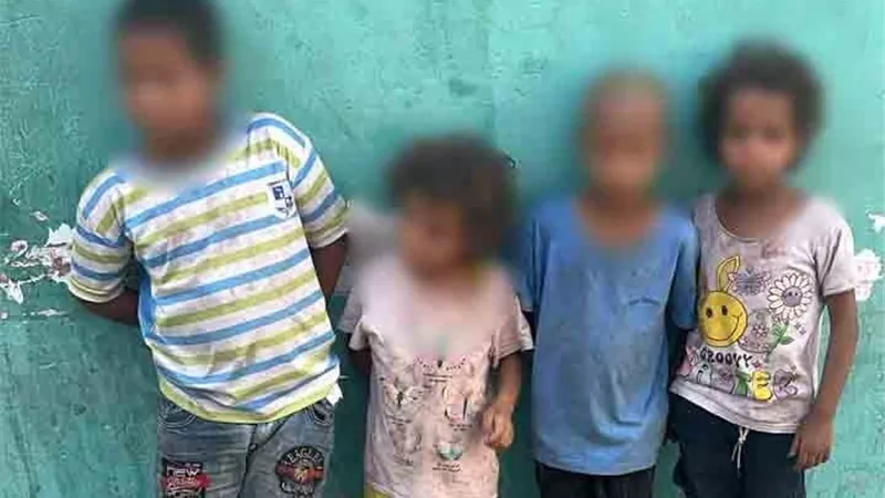 إيداع 4 أطفال بدور رعاية بعد تداول استغاثة بوجودهم بلا مأوى في حلوان