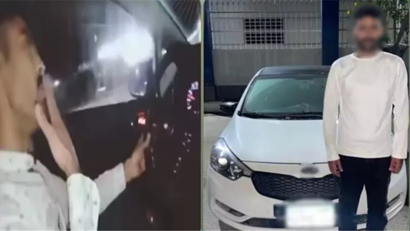 قاد سيارته وهو يدخن الحشيش.. الداخلية تضبط بطل فيديو بورسعيد