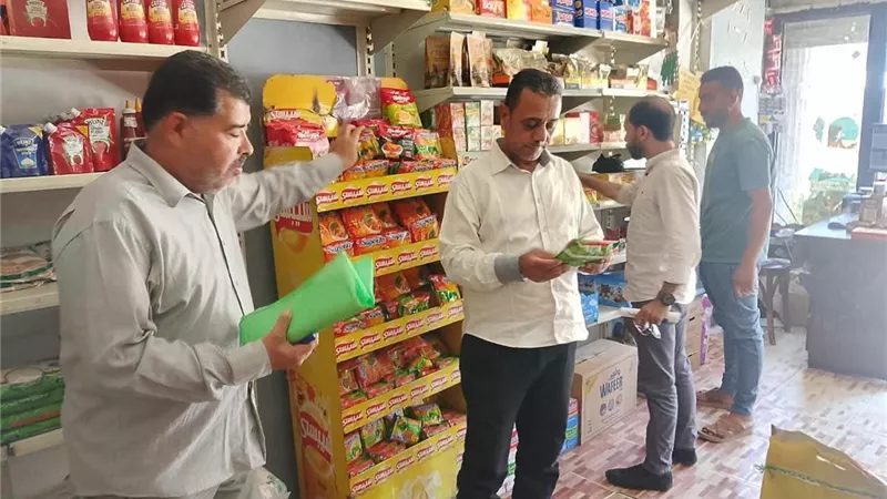 332 مخالفة تموينية خلال حملات رقابية مكثفة بالمنيا 