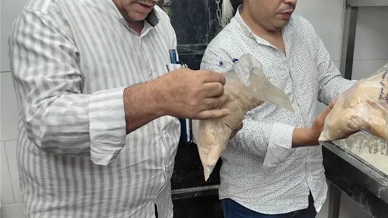 ضبط أكثر من 2 طن دواجن وطيور مجمدة غير صالحة في حملات بالشرقية