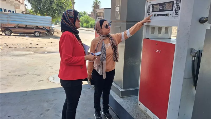 التموين يضبط محطة وقود تلاعبت في البنزين بالإسماعيلية 