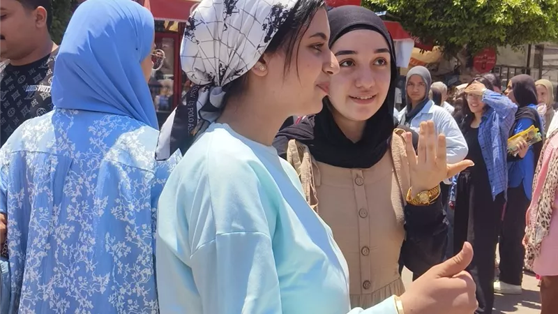 شكاوى من صعوبة النحو وضيق الوقت في امتحان العربي بالدقهلية
