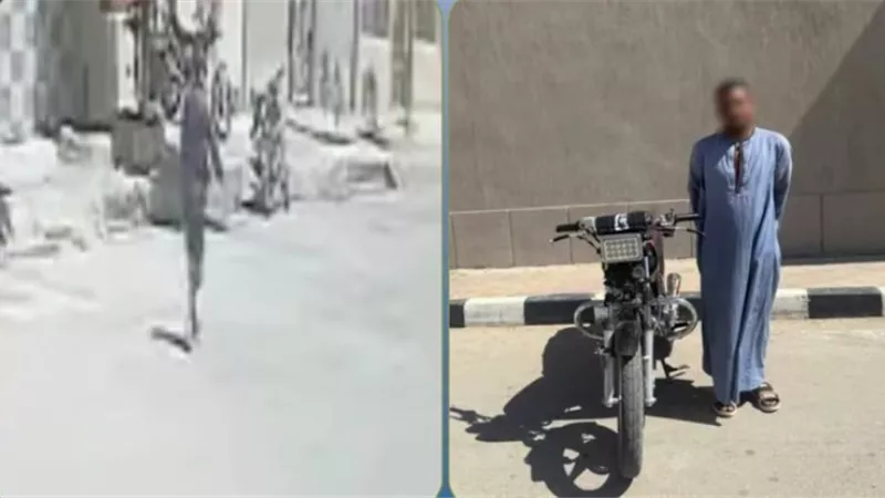 القبض على عاطل سرق دراجة نارية من أمام منزل صاحبها في أسيوط