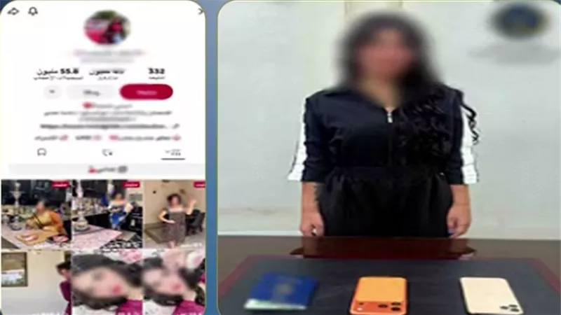 القبض على صانعة محتوى أجنبية لنشرها فيديوهات خادشة للحياء بهدف تحقيق الأرباح بأكتوبر 