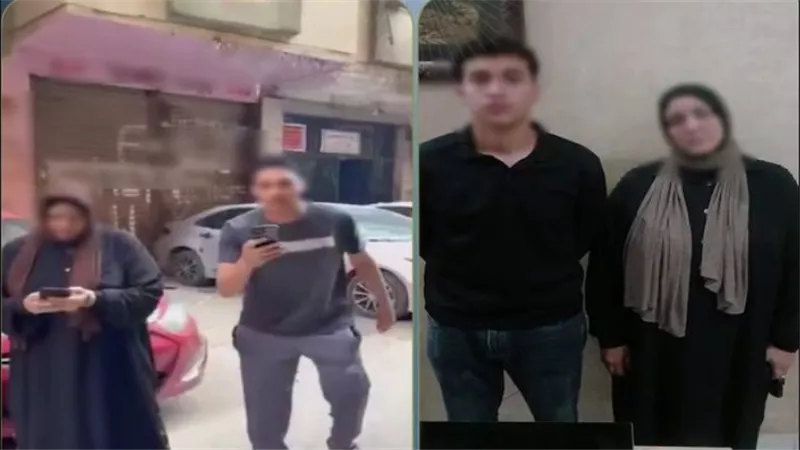 خلاف على ركن السيارة ينتهي بتحطيمها.. وضبط عامل ووالدته في الجيزة
