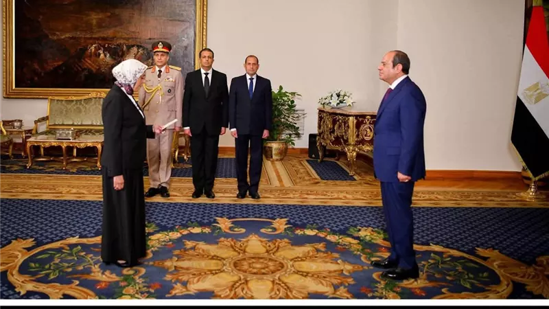 المستشارة هدى عيسى تؤدي اليمين القانونية رئيسةً لهيئة النيابة الإدارية