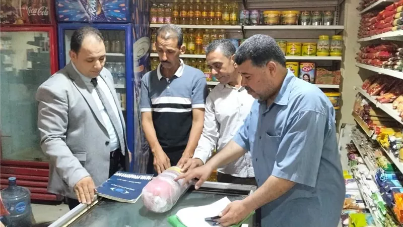 تموين المنيا يحرر 259 مخالفة ويضبط كميات كبيرة من السلع مجهولة المصدر