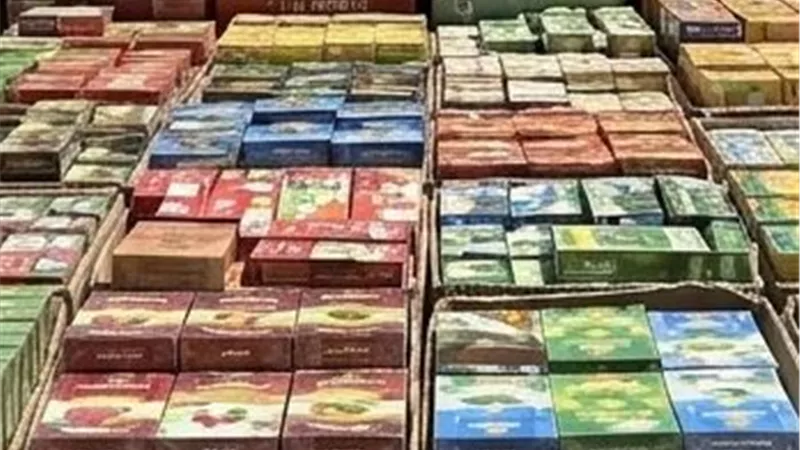 ضبط 36 ألف علبة سجائر مجهولة المصدر خلال حملة تموينية بالفيوم