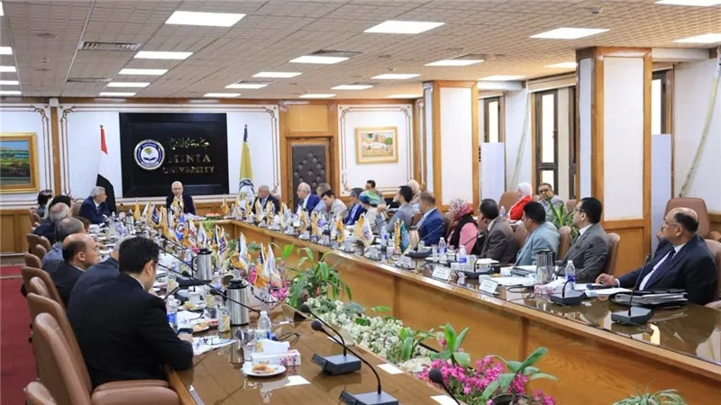 جامعة المنيا تهنئ الرئيس السيسي بذكرى 30 يونيو وتعلن أكبر موازنة في تاريخها