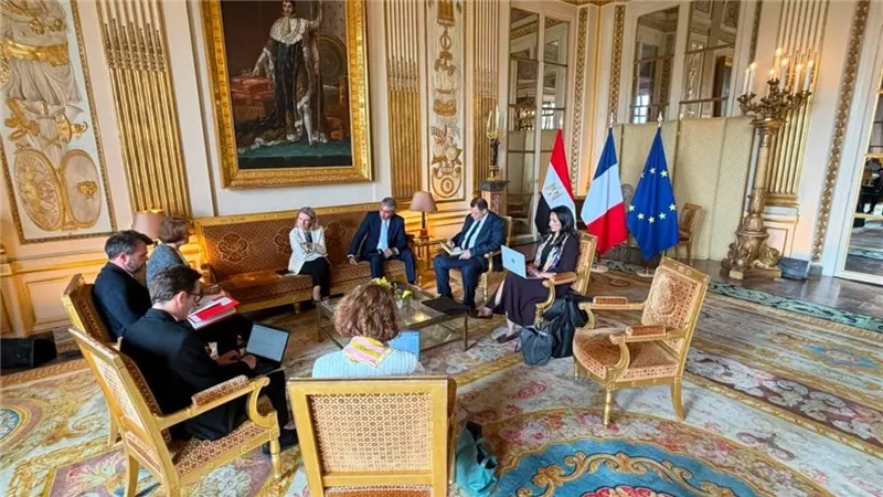 مصر وفرنسا تبحثان تعزيز التعاون في مجالات الآثار والتراث الثقافي