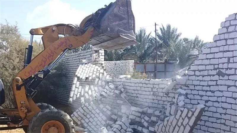 إزالة 1378 حالة تعدٍ على الأراضي في البحيرة ضمن الموجة الـ29