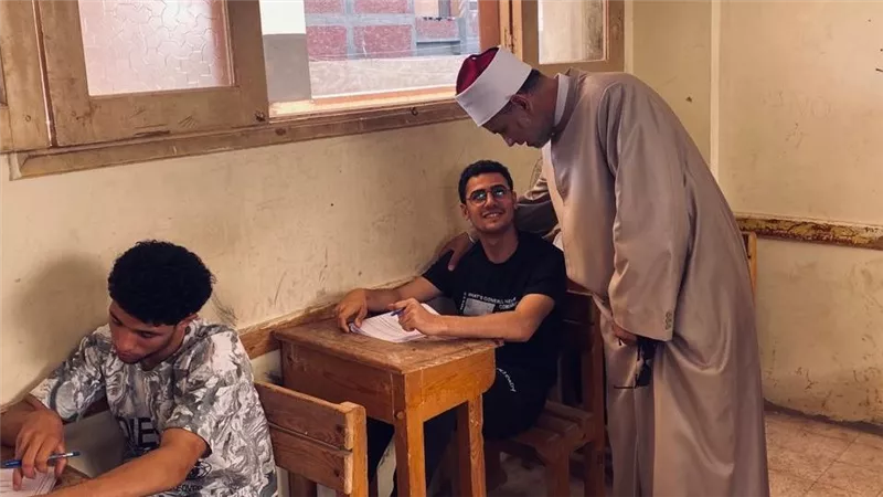 انتظام امتحان التفسير لطلاب العلمي بالثانوية الأزهرية في الدقهلية وسط متابعة ميدانية