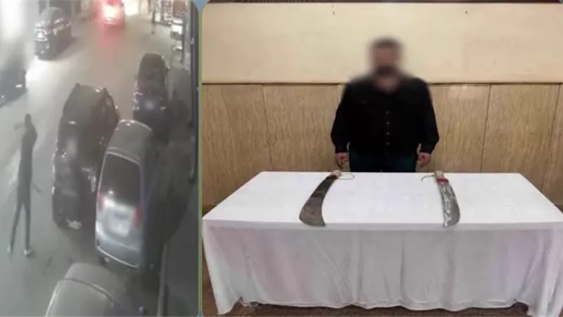 بسبب خلافات الجيرة.. ضبط سائق حطم سيارة جاره بسلاحين أبيضين في الإسكندرية