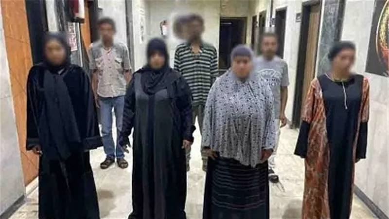 ضبط 7 متهمين لاستغلال 9 أطفال في التسول وبيع السلع بإلحاح بالقاهرة