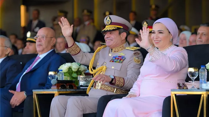 السيدة انتصار السيسي: افتتاح القيادة الاستراتيجية رؤية تضع أمن مصر واستقرارها في مقدمة الأولويات