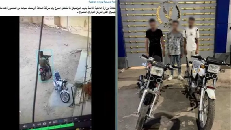 بعد فيديو السرقة.. الداخلية تضبط لصي دراجة نارية وتستعيد المسروقات بالدقهلية
