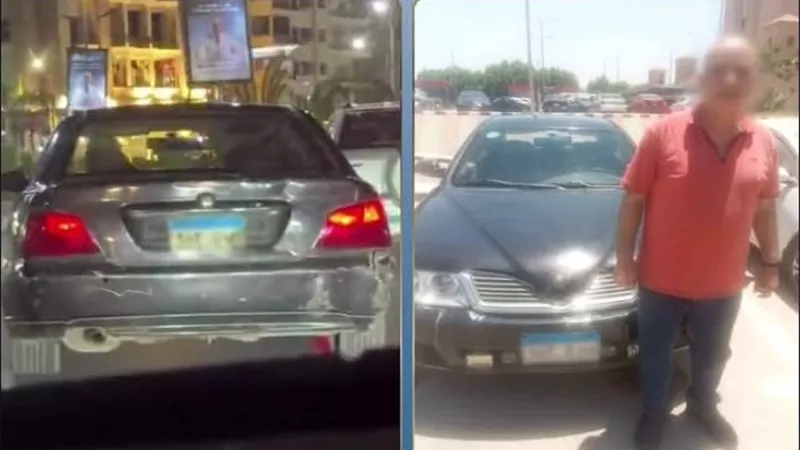 عشان يهرب من المخالفات.. ضبط قائد سيارة طمس لوحاتها المعدنية في مصر الجديدة