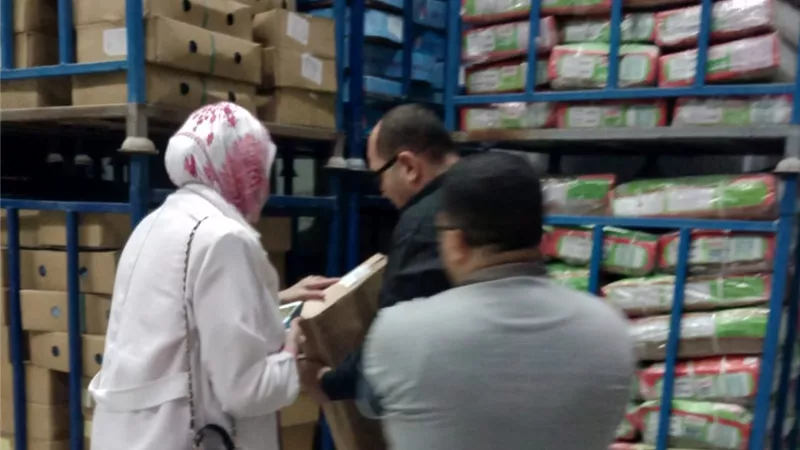 حملة رقابية بالشرقية تضبط 3 أطنان من اللحوم والدواجن الفاسدة