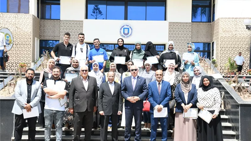 بالصور.. جامعة قناة السويس تكرم الفائزين بمسابقة القراءة الكبرى ومنسقي المشروع الوطني للقراءة