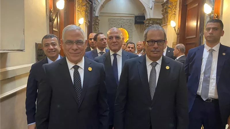 رئيس محكمة استئناف القاهرة يستقبل النائب العام لتهنئته بمناسبة توليه رئاسة المحكمة