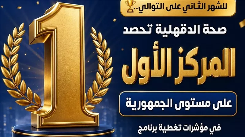 الدقهلية تحصد المركز الأول جمهوريًا ببرنامج الرعاية المتكاملة لصحة الطفل للشهر الثاني