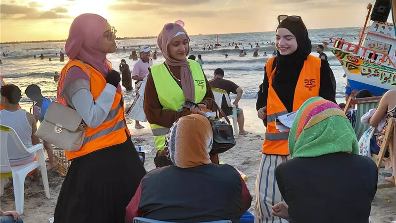 شواطئ مصر تتحول إلى منصات توعية ضد الإدمان خلال موسم الصيف