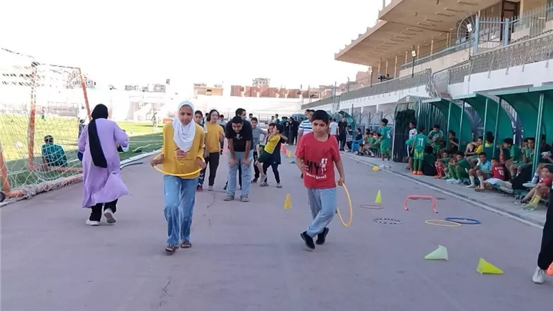 متابعة تنفيذ مشروع مركز أطفال التوحد والإعاقة الذهنية 