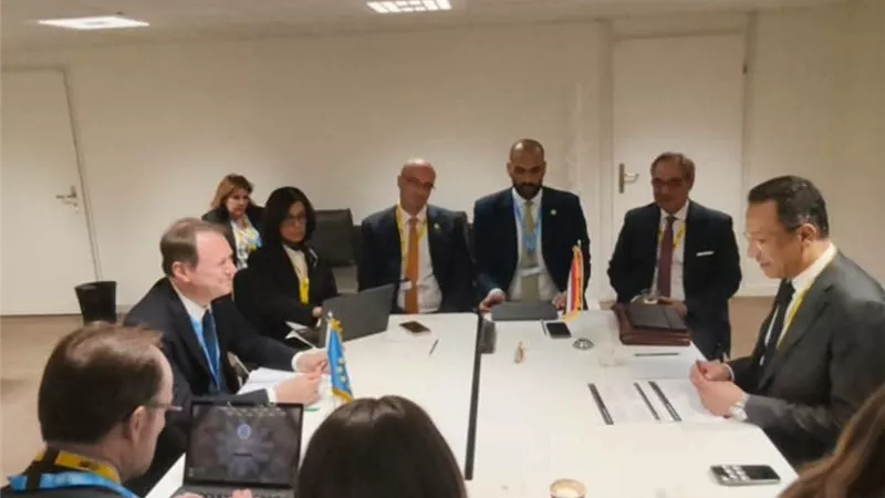 وزير الاتصالات يبحث مع نظيره العراقي تعزيز التعاون المشترك في مجالات التحول الرقمي