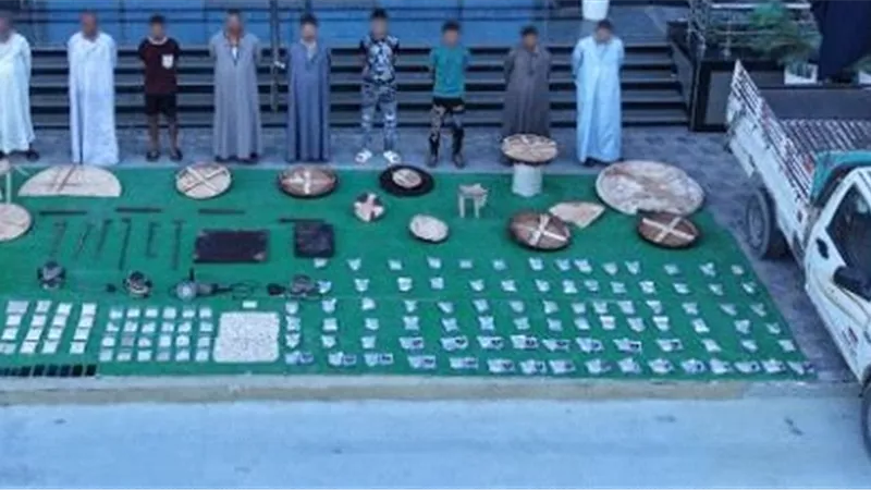 قيمتها 650 مليون جنيه.. إحباط تهريب نصف مليون قرص كبتاجون داخل شحنة أثاث منزلي