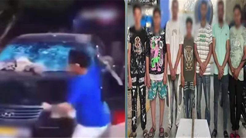 الداخلية تنفي شائعة العلم.. وتكشف السبب الحقيقي لتحطيم سيارة ببني سويف