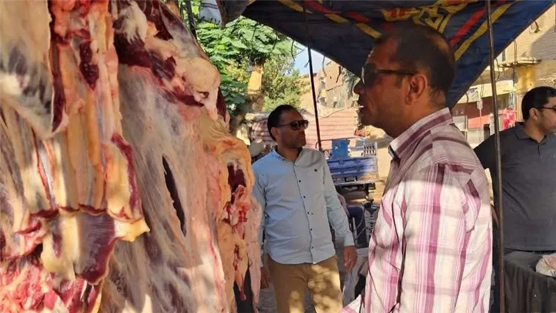 بداخلها جنين.. التحفظ على ذبيحة غير صالحة للاستهلاك الآدمي في سوهاج| صور