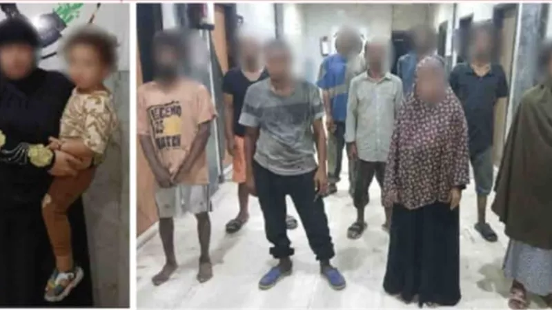 ضبط 10 أشخاص بالجيزة لاستغلالهم 12 طفلاً في التسول وبيع السلع