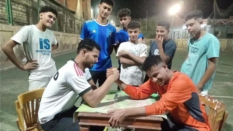 مركز شباب الإمام يحتضن أقوى منافسات مصارعة الذراعين ببني سويف