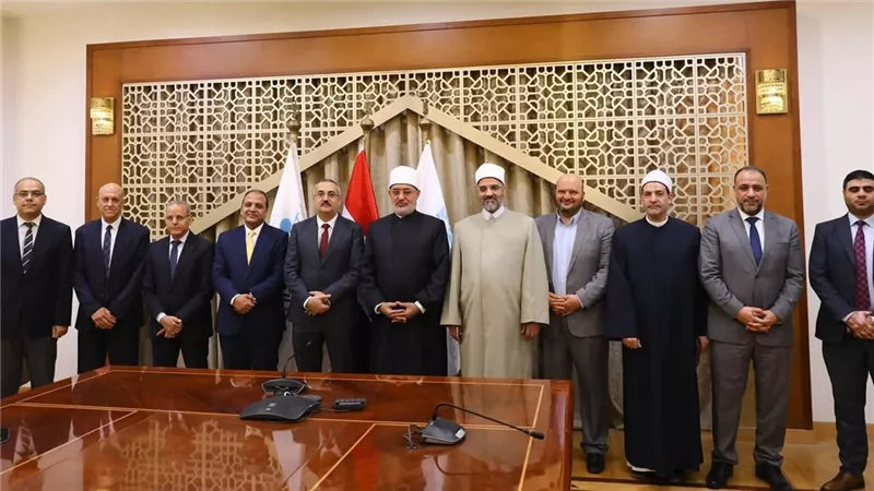 مفتي الجمهورية ورئيس الرقابة النووية يوقعان مذكرة تعاون لنشر الثقافة العلمية وتعزيز الوعي