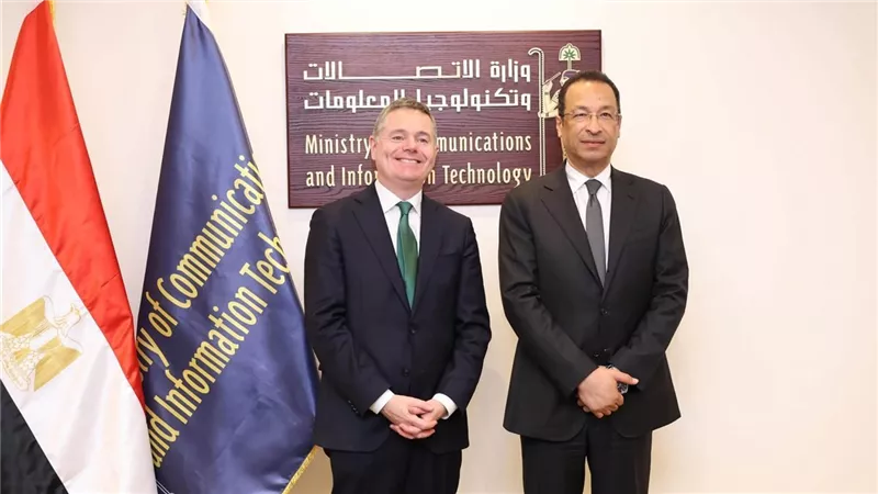 وزير الاتصالات يبحث مع البنك الدولي توسيع التعاون في التحول الرقمي والذكاء الاصطناعي