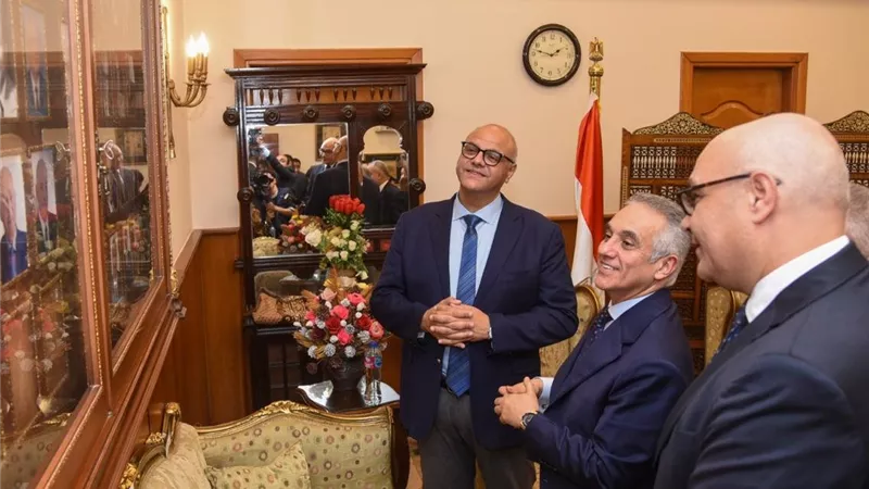 وزير العدل ومحافظ الإسكندرية يفتتحان قاعة مؤتمرات استئناف الإسكندرية