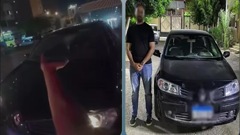 بعد انتشار فيديو الواقعة.. الأمن يضبط طبيبًا بتهمة تجاوز الإشارة والاعتداء على قائد دراجة نارية
