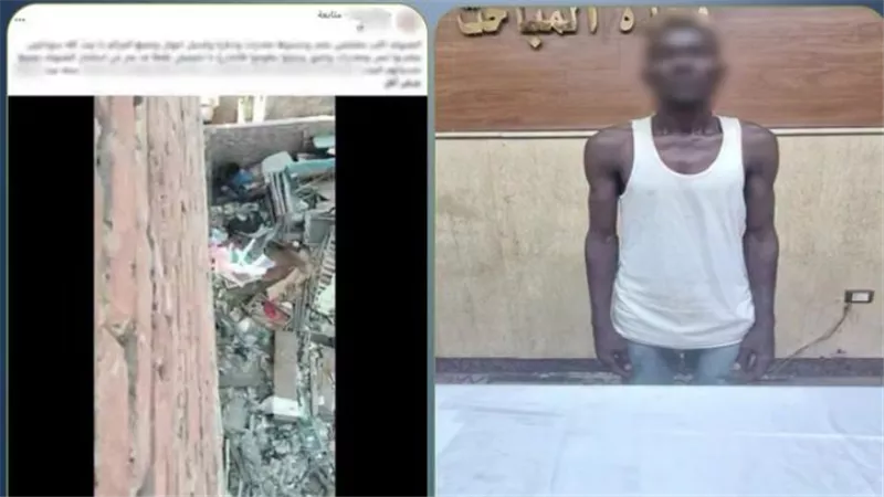 القبض على شخص ظهر في فيديو يتعاطى المخدرات بعين شمس