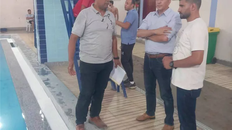 لعدم الالتزام بمعايير الأمان.. غلق حمام سباحة مخالف في بني سويف